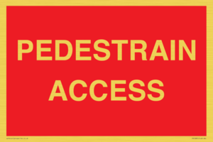 PEDESTRAIN ACCESS